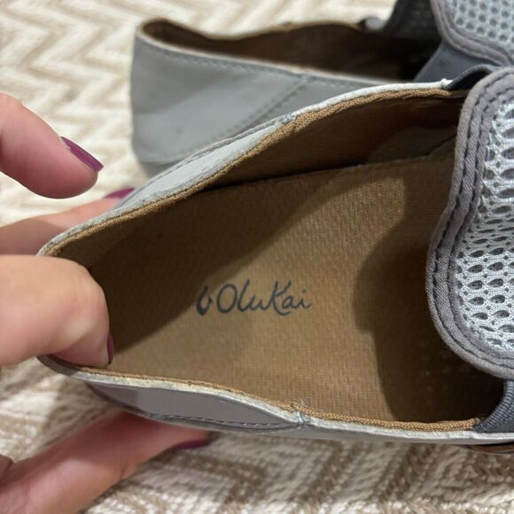 Olukai Pehuea Breathable Slip On Sneakers - Picture 9 of 10